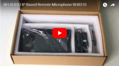 Microfono remoto basato su IP RH-AUDIO RH8310