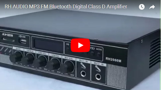 RH AUDIO MP3 FM Bluetooth Amplificatore digitale di classe D