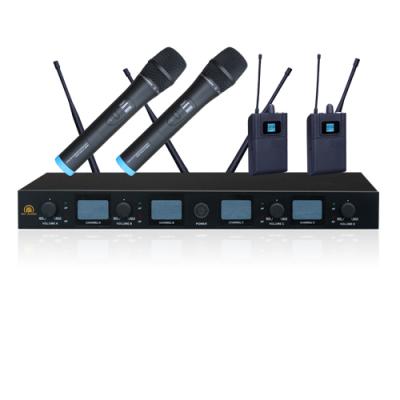 Microfono wireless UHF a 4 canali RH840U